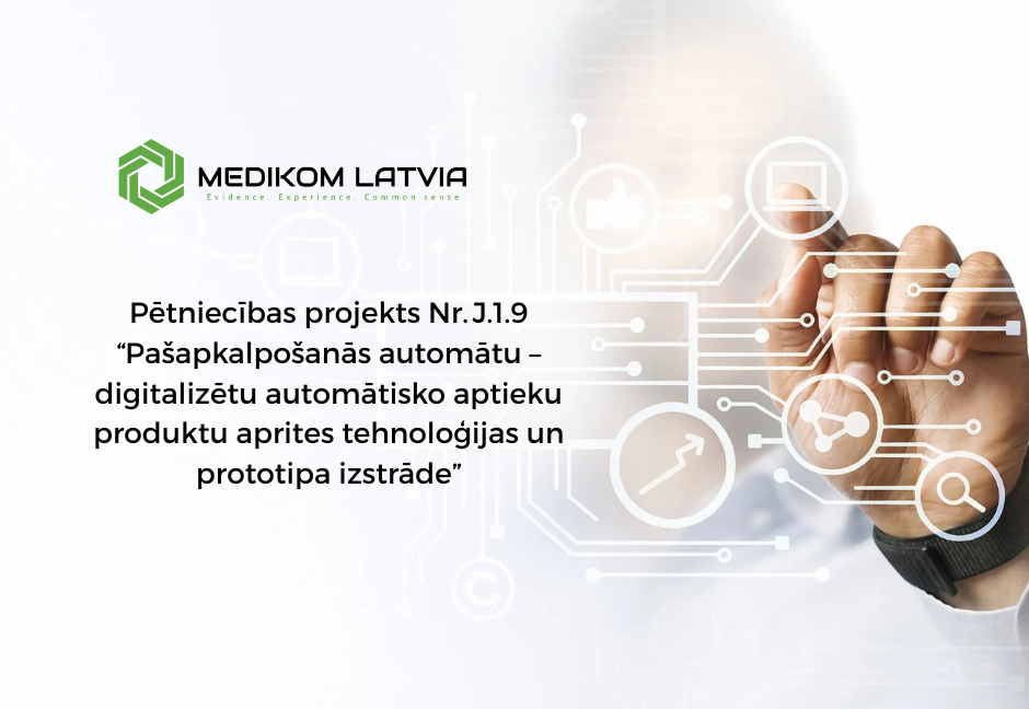 Automātisko aptieku projekta aktualitātes