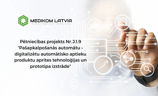 Automātisko aptieku projekta aktualitātes