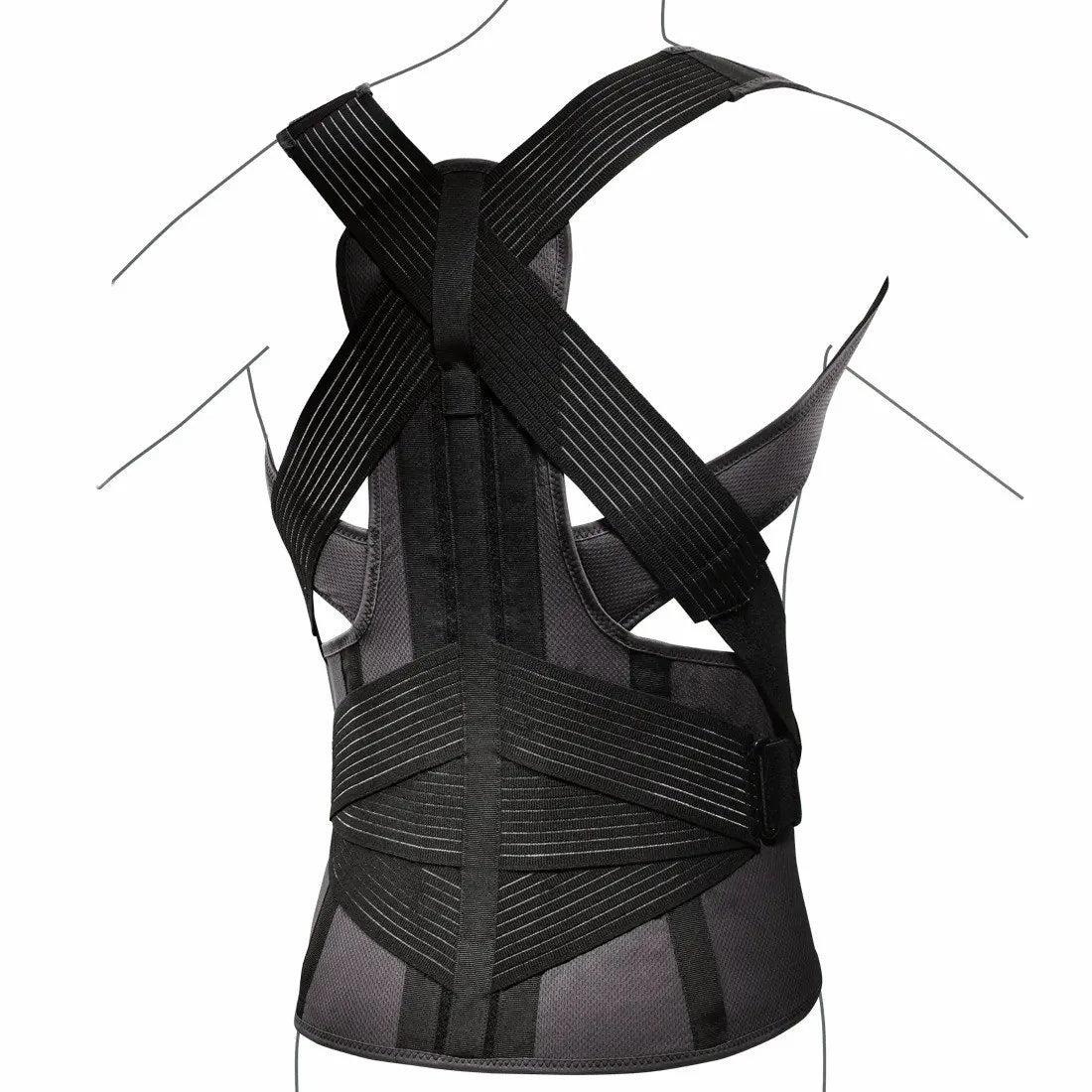 Dorso-lumbar semi-rigid corset LINEA G+